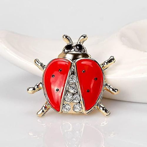 Broche Fantaisie En Cristal, Bijoux Pour Femmes, Vêtements, Accessoires (Coccinelle)