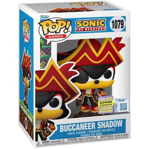Figurine Funko Pop - Sonic Le Hérisson N°1079 - Buccaneer Shadow (87945)