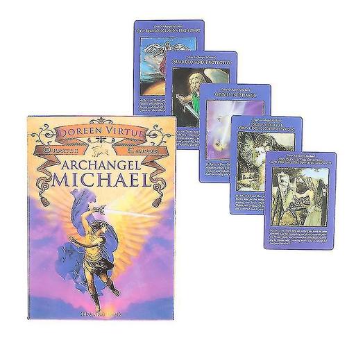 Cartes Oracle De L'archange Michael Tarot Prophétie De Fête Jeu De Société De Divination