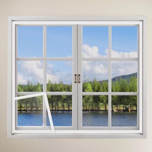 Moustiquaire Diy Pour Fenêtre Moustiquaire Autocollante Moustiquaire Découpable Sur Mesure Moustiquaire Avec Bande Velcro 130 Cm X 150 Cm Protection Contre Les Moustiques Et Les Insectes