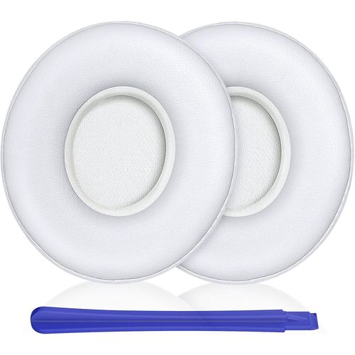 Coussinets de Remplacement pour Casques Beats Solo 3 /Beats Solo 2, Blanche