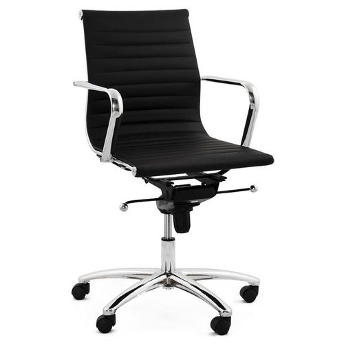 Paris Prix - Fauteuil De Bureau "Oméga" 101cm Noir