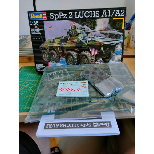 Maquette Char Revell 1/35 : Sppz3 Luchs A1/A2-Revell