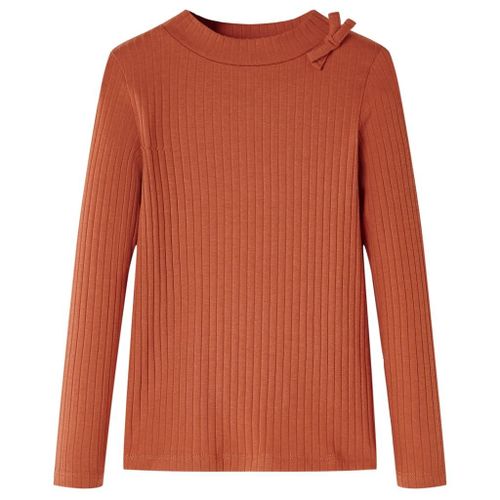 T-Shirt Enfants À Manches Longues Cognac 104