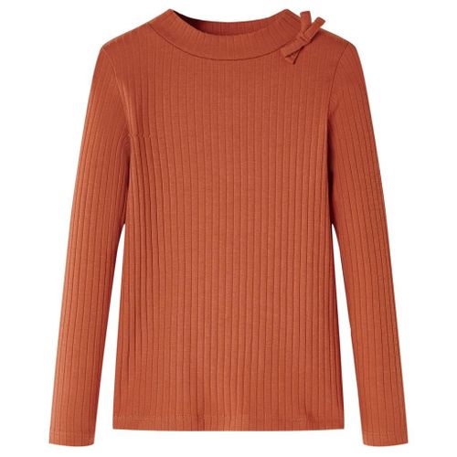 T-Shirt Enfants À Manches Longues Cognac 116