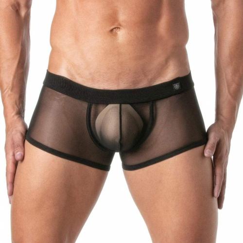 Boxer Sexy Boxer Mesh Noir Tof Paris