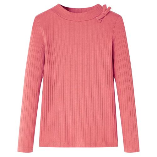 T-Shirt Enfants À Manches Longues Rose Vieux 104