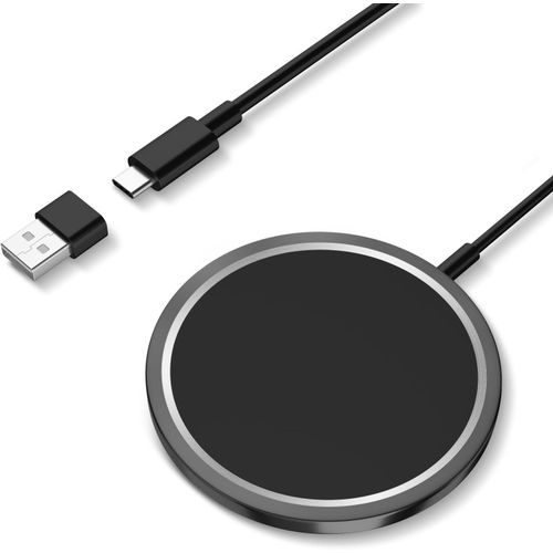 Apple Chargeur Mogsafe,Iphone Rapide Chargeur Magnétique 15w, Chargeur Induction Compatible Avec Iphone 14/14 Plus/14 Pro/14 Pro Max/15/13/12/11/X/Xs/Se/Xr/Airpods Pro 2