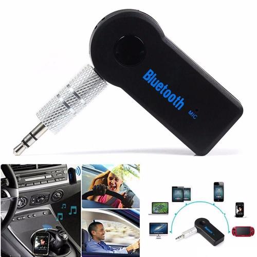 Transmetteur Bluetooth 5.0 Récepteur Mains Libres Blutooth Adaptateur  Bluetooth sans Fil Jack 3,5mm pour IPhone Casque TV Tablettes Voiture