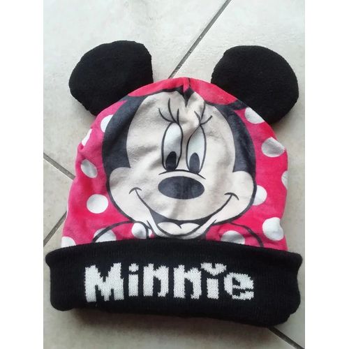 Bonnet Fille Disney Minnie Quasi Neuf Ou Neuf!