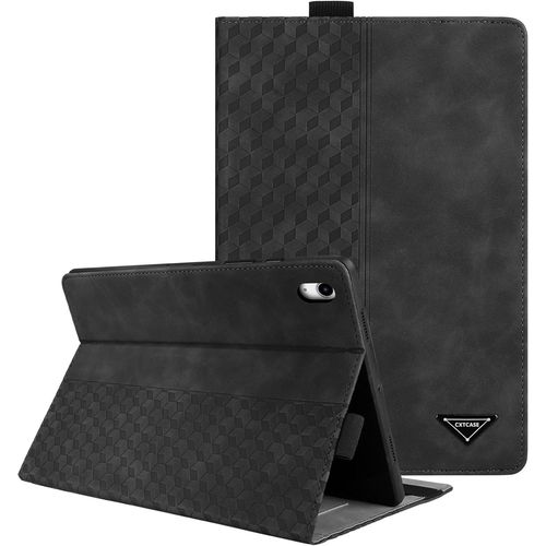 Coque Pour Ipad A16 11ème 2025 11 Pouces/Ipad 10ème Génération 10,9 Pouces 2022 (A2757/A2777/A2696), Tablette Housse De Protection,Cuir Pu Étui Case, Noir