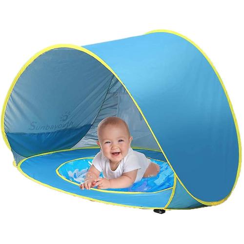 Tente De Plage Pour Bébé, Tente De Piscine Pour Bébé, Abris Solaires Avec Protection Uv