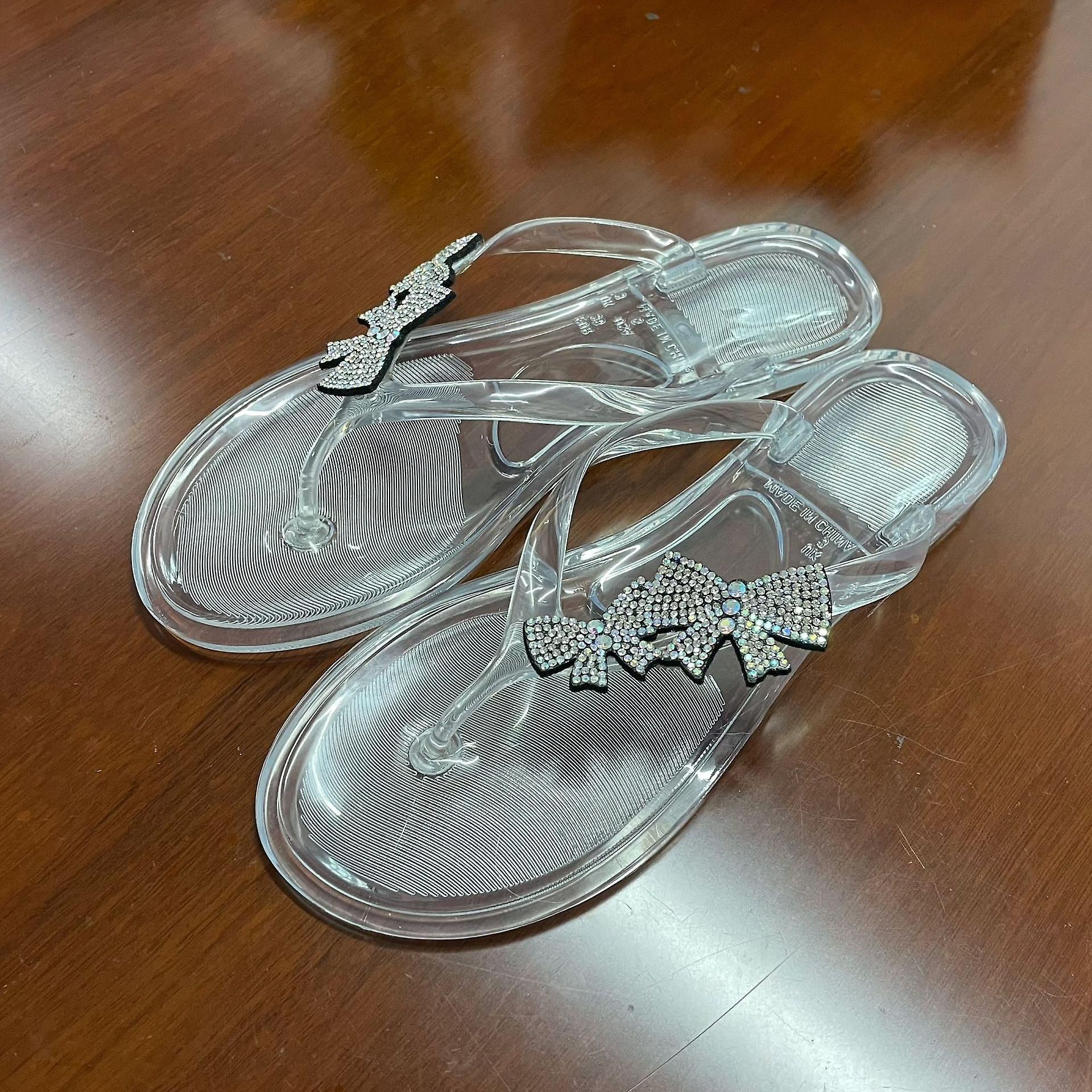 Chaussons Papillon Diamant 38 Blanc