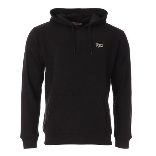 Sweat À Capuche Noir Homme Lee Cooper Odalo