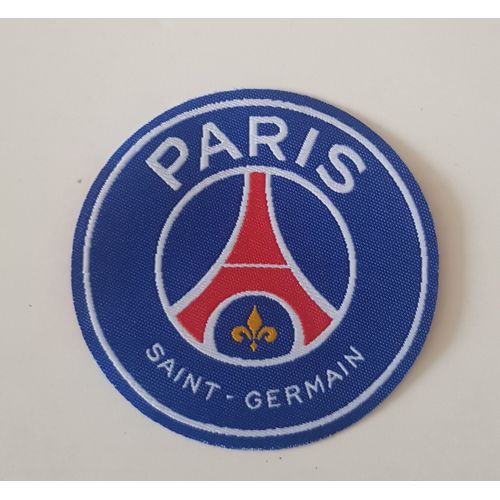 Ecusson En Tissu Psg Paris Saint Germain Diamètre 6,5 Cm Thermocollant, Pas Besoin De Couture