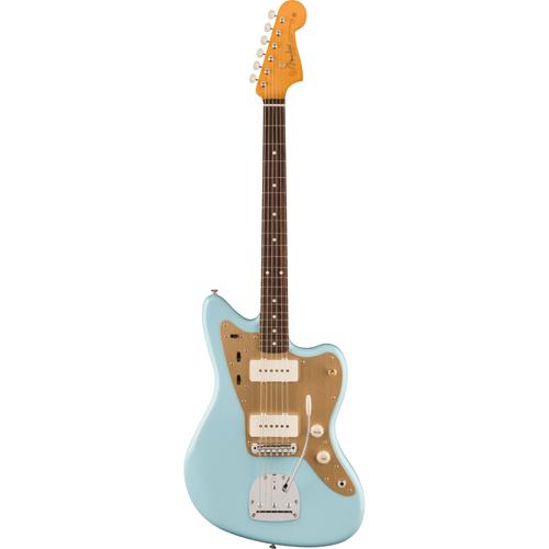 Fender Vintera Ii 50s Jazzmaster Rw Sonic Blue Guitare Électrique Avec Housse Deluxe