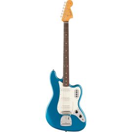 Fender Vintera Ii 60s Bass Vi Rw Lake Placid Blue Avec Housse