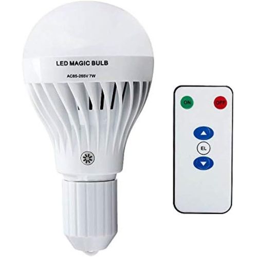Ampoule Led 7 W E27 - Lampe D'urgence Intelligente - Multifonction - Rechargeable - Économie D'énergie - Éclairage D'intérieur - Lumière Blanche Chaude
