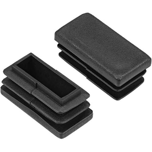 Lot De 30 Embouts Rectangulaires En Plastique Pour Pieds De Meubles De Table Ou De Chaise 30 X 15 Mm