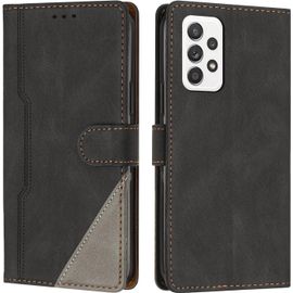Coque Pour Samsung Galaxy A53 5g, Housse Etui Portefeuille Cuir Multifonction, Fermeture Magnétique À Clapet Anti-Choc [Fonction Support] Flip Case Compatible Avec Samsung Galaxy A53 5g (Noir)