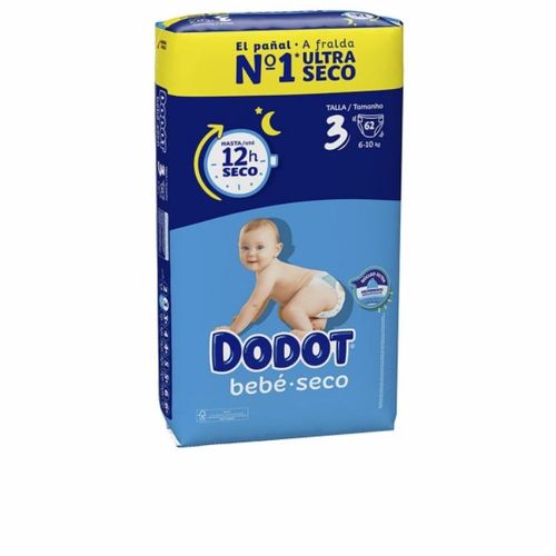 Disposable Nappies Dodot Dodot Etapas 6-10 Kg [62 Units]