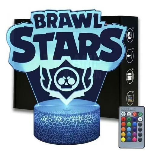 Lampe 3d / Veilleuse Brawl Stars - Ouragan X