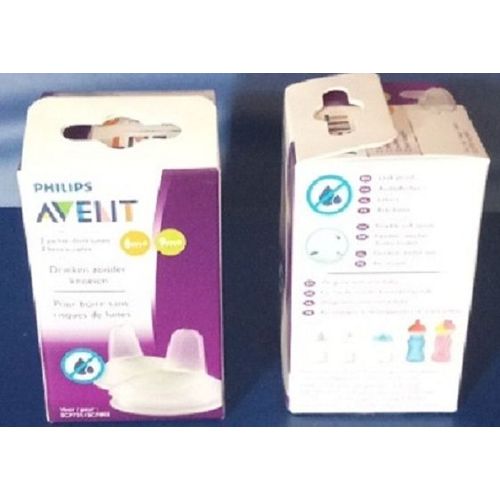 Philips Avent -Lot De2 Boites/Becs Souples Resistants Aux Mordillements- 6/9mois