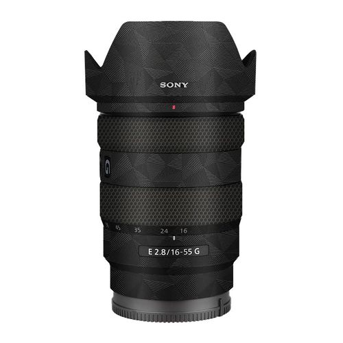 Autocollants d'objectif pour Sony E 16-55mm F2.8 G SEL1655G,autocollant de corps d'objectif d'appareil photo,film de protection rond,peau de décalcomanie en vinyle - Type S