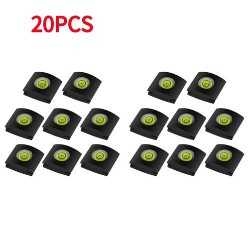 Capuchon de protection de caméra Flash,niveau à bulle,accessoires pour Canon,Nikon,Pentax,Sony A7/RX10,4/10 pièces - Type 20PCS