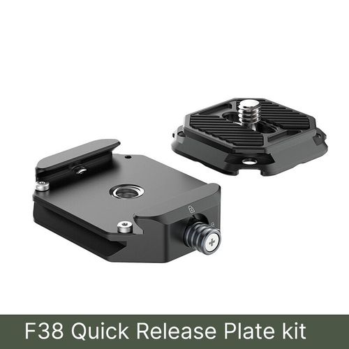 Ulanzi FALCAM F38 plaque de système de dégagement rapide pour trépied d'appareil photo DSLR 1/4 ''et 3/8'' Kit de Solution de commutation rapide à cardan - Type Kit