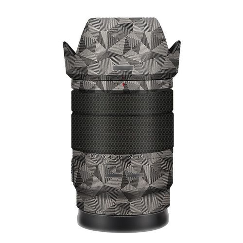 Film de protection pour objectif E18-135 Sony E 18-135mm f3.5-5.6 OSS SEL18135 Autocollant de protection d'objectif 18135 - Type Nordic Titanium
