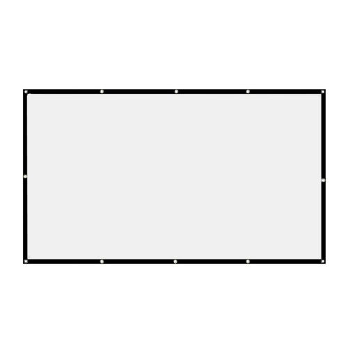 Rideau de budgétaire portable simple,écran d'affichage HD,extérieur,maison,bureau,cinéma,60 pouces,72 pouces,84 pouces,100 pouces,120/150 pouces,16:9 - Type 150 pouce