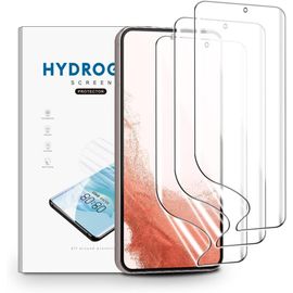 Kal-Protection Décran Pour Samsung Galaxy S22, 3 Pièces Film Hydrogel Transparent Hd Souple En Tpu Film De Protection D'écran Anti-Traces De Doigts