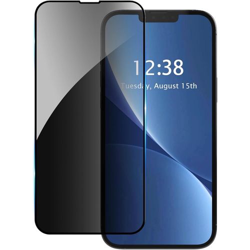 Kal- Film De Protection D'écran Anti-Éclaboussures Pour Xiaomi Redmi Note 9s Film De Confidentialité Hd Dureté 9h Anti-Rayures Noir