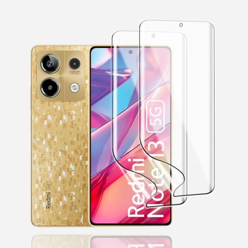 Kal-Film De Protection Hydrogel Pour Xiaomi Redmi Note 3 5g 2pcs Protection Ecran En Hydrogel Hd Transparent Flexible Tpu Protections D'écran Film Hydrogel Anti-Rayures