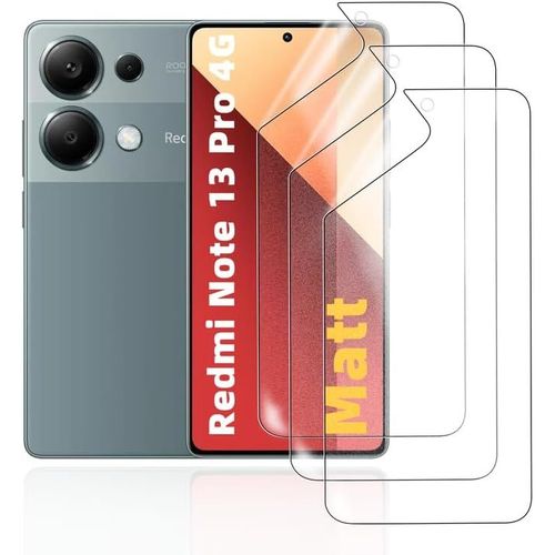 Kal-Mat Film Hydrogel Pour Xiaomi Redmi Note 3 Pro 4g 3 Pièces Tpu Film Protection Écran Matte Flexible Film De Protection D'écran Antireflets Anti-Traces