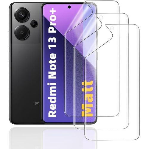 Kal-Mat Film Hydrogel Pour Xiaomi Redmi Note 3 Pro+ 3 Pièces Tpu Film Protection Écran Matte Flexible Film De Protection D'écran Antireflets Anti-Traces