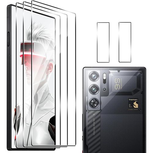 KAL-Lot De 3 Films De Protection D'Écran En Verre Trempé Pour Red Mgaic 9S Pro/9S Pro Plus/9 Pro - Protection Pour Appareil Photo