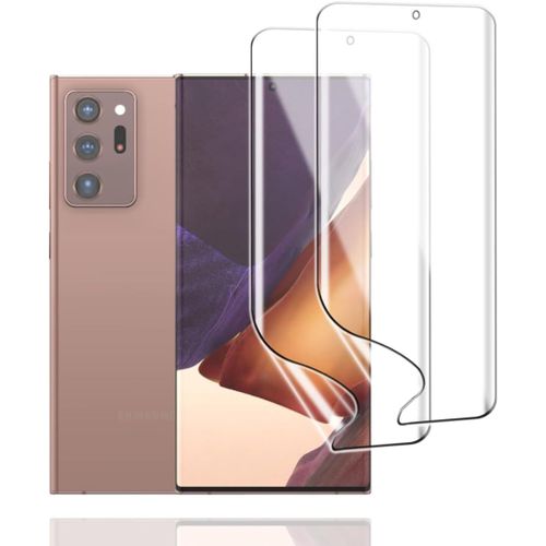 Kal-Film De Protection Hydrogel Pour Samsung Galaxy Note 20 Ultra 4g/5g, 2pcs Protection Ecran En Hydrogel Hd Transparent Flexible Tpu Protections D'écran, Film Hydrogel Anti-Rayures