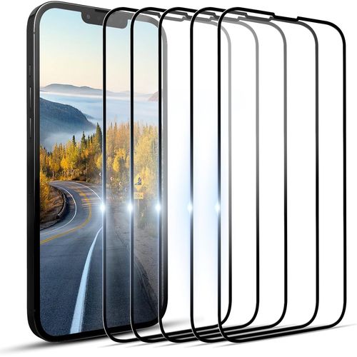Kal-Lot De 5, Verre Trempé Pour Iphone 12 Pro Max(6.7""), Film Protection Écran,Anti-Rayure,Sans Bulles D'air,Ultra Résistant,Hd Ultra Transparent,Dureté 9h Glass