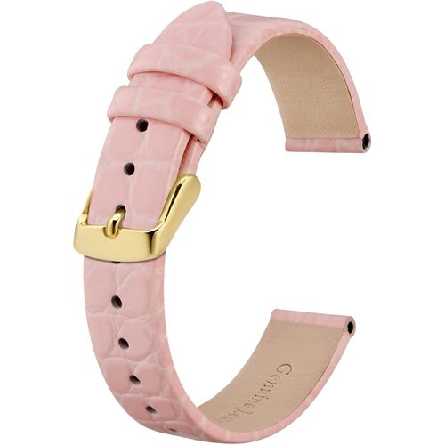 Kal-Bracelets De Montre En Cuir, Bandes De Remplacement Souples Avec Boucle Polie, 10mm 12mm 14mm 16mm 18mm 19mm 20mm