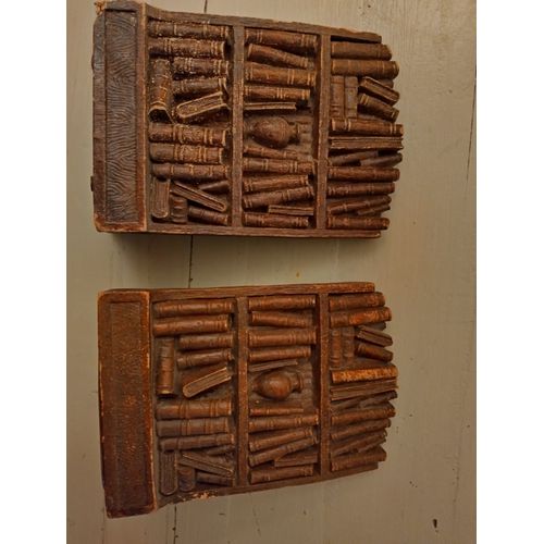 Paire De Serre-Livres Anciens