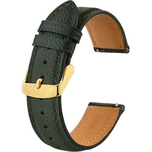 Kal-Bracelets De Montres En Cuir Texturé, Remplacement Dégagement Rapide Pour Femme Homme, 18mm 20mm 22mm