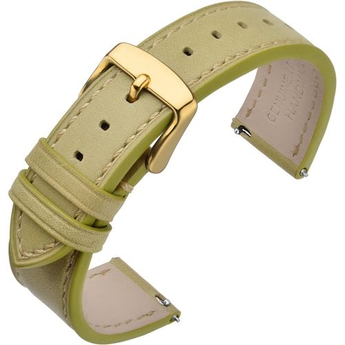 Kal-Bracelet Montre 16mm 17mm 18mm 19mm 20mm 21mm 22mm, Bracelets De Remplacement Cuir À Libération Rapide Pour Femme Homme