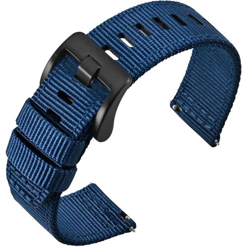 Kal-Bracelet De Montre En Nylon À Dégagement Rapide, Bracelets De Montres Militaires Pour Homme 18mm 19mm 20mm 22mm 24mm