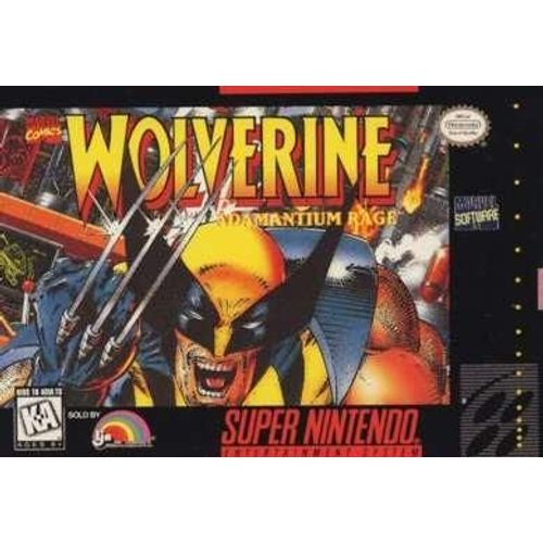 Wolverine Super Nintendo - Super Nes