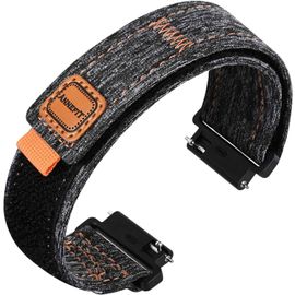 Kal-Bracelet De Montre En Toile Pour Homme Et Femme, Bracelets En Tissu Denim À Dégagement Rapide, 16mm 18mm 19mm 20mm 21mm 22mm 24mm