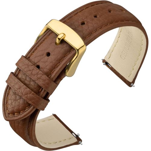 Kal-Bracelet De Montre, Bracelets De Remplacement Cuir 16mm 18mm 19mm 20mm 22mm À Libération Rapide Pour Femme Homme