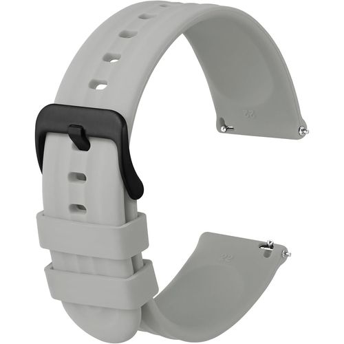 Kal-Bracelets De Montre En Silicone 18mm 20mm 22mm 19mm 21mm, Sport Remplacement Bracelet En Caoutchouc À Libération Rapide Pour Hommes Femme, Extra Long