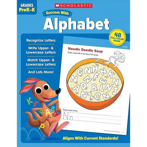Scholastic Success With Alphabet Workbook